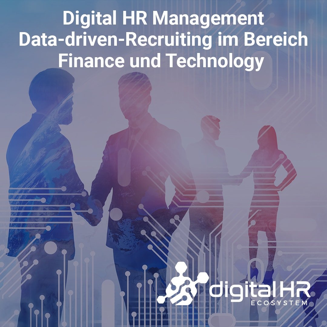 Infografik über datengesteuertes Recruiting in der Finanz- und Technologiebranche
