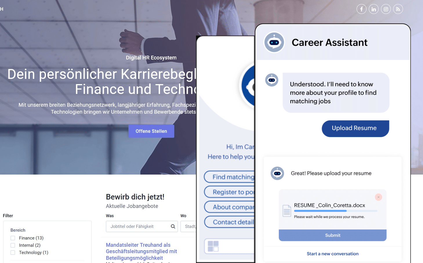 AI Karriereassistent