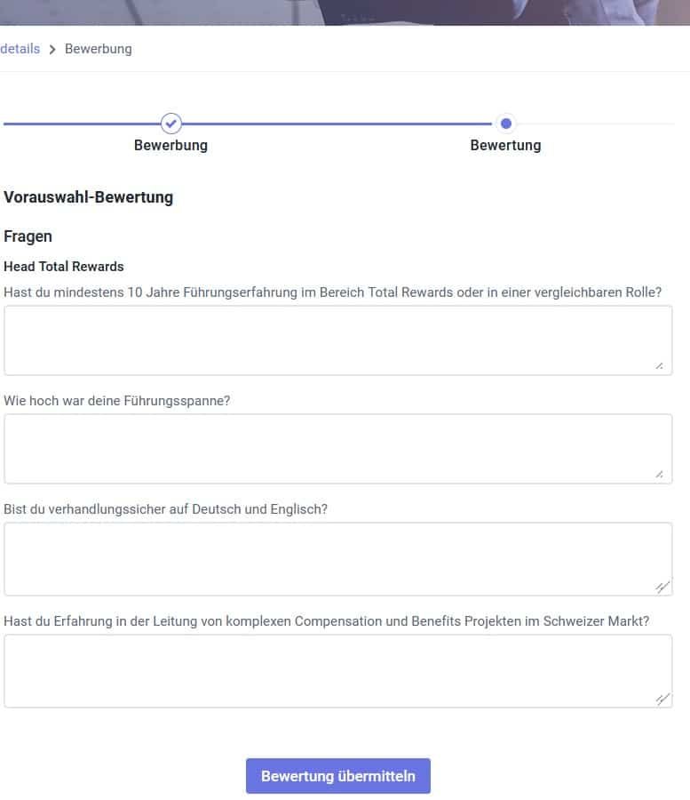 Prescreening Assessment