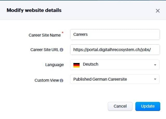 Einfache Konfiguration der Domain