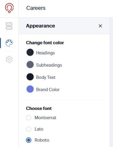 Anpassung an die Corporate Design Standards